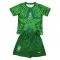 Brazílie Dětský Domácí Brankářské Dres MS 2026 Zelená