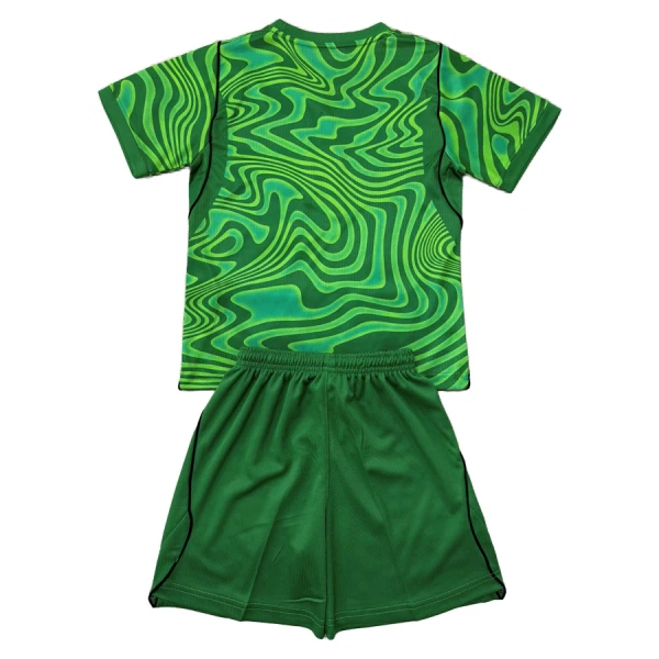 Brazílie Dětský Domácí Brankářské Dres MS 2026 Zelená