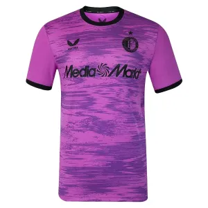 Feyenoord Rotterdam Brankářské Dres 2026/27 Fialová Feyenoord Rotterdam Brankářské Dres 2026/27 Fialová
