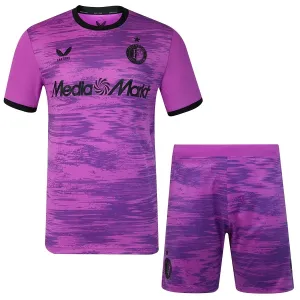 Feyenoord Rotterdam Dětský Brankářské Dres 2026/27 Fialová Feyenoord Rotterdam Dětský Brankářské Dres 2026/27 Fialová