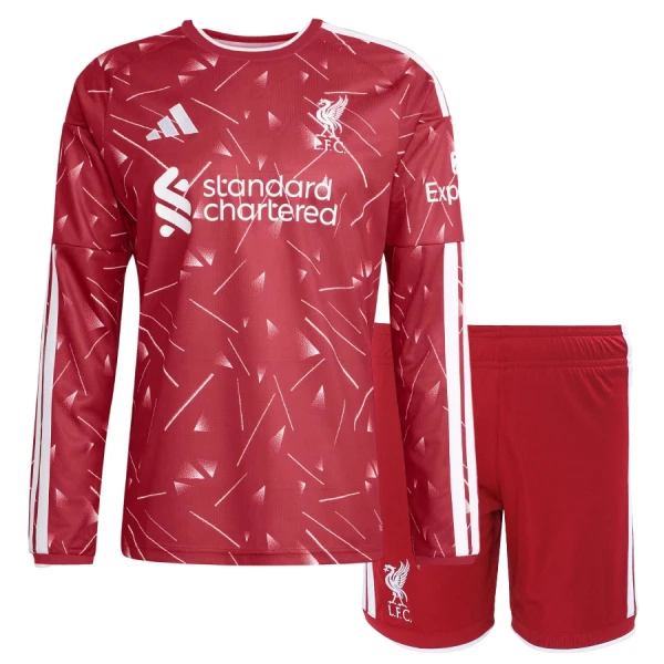 Liverpool Dětský Domácí Dres 2026/27 - Dlouhý Rukáv Liverpool Dětský Domácí Dres 2026/27 - Dlouhý Rukáv