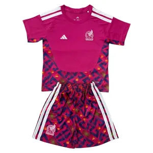 Mexiko Dětský Domácí Brankářské Dres MS 2026 Mexiko Dětský Domácí Brankářské Dres MS 2026