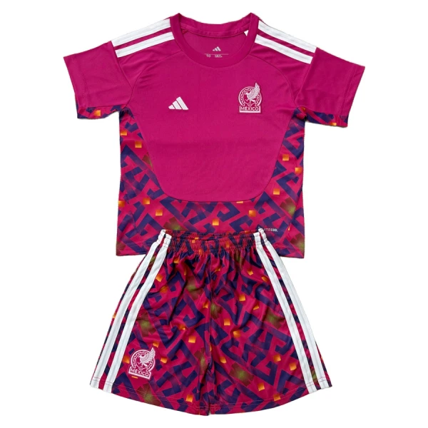 Mexiko Dětský Domácí Brankářské Dres MS 2026 Mexiko Dětský Domácí Brankářské Dres MS 2026