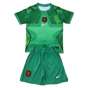 Nizozemsko Dětský Venkovní Brankářské Dres MS 2026 Nizozemsko Dětský Venkovní Brankářské Dres MS 2026