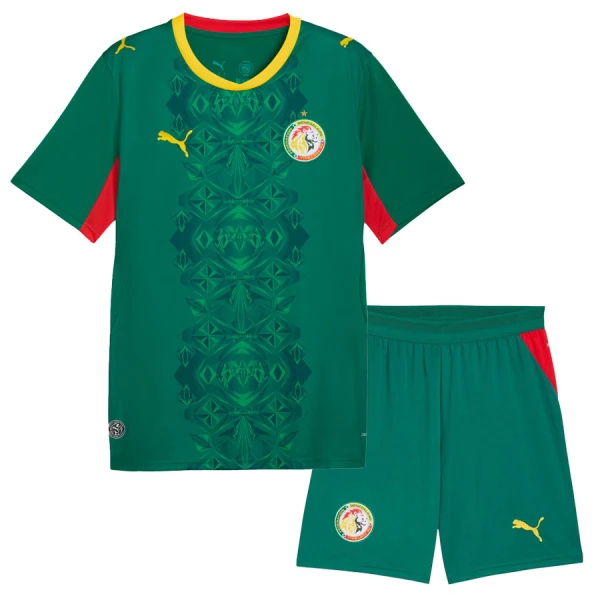 Senegal Dětský Venkovní Dres MS 2026 Senegal Dětský Venkovní Dres MS 2026