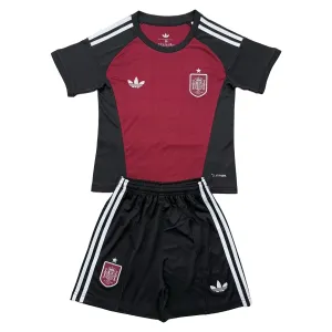 Španělsko Dětský Brankářské Dres MS 2026 Červená