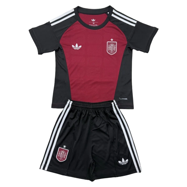 Španělsko Dětský Brankářské Dres MS 2026 Červená Španělsko Dětský Brankářské Dres MS 2026 Červená