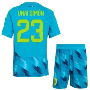 Španělsko Unai Simon 23 Dětský Brankářské Dres MS 2026 Španělsko Unai Simon 23 Dětský Brankářské Dres MS 2026
