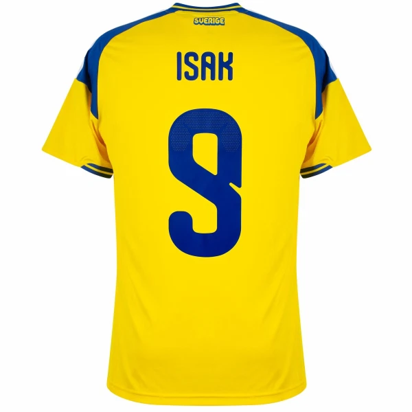 Švédsko Alexander Isak 9 Domácí Dres MS 2026