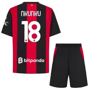 AC Milan Christopher Nkunku 18 Dětský Domácí Dres 2026/27