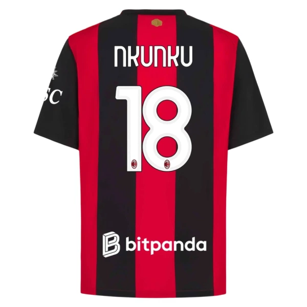 AC Milan Christopher Nkunku 18 Domácí Dres 2026/27 AC Milan Christopher Nkunku 18 Domácí Dres 2026/27