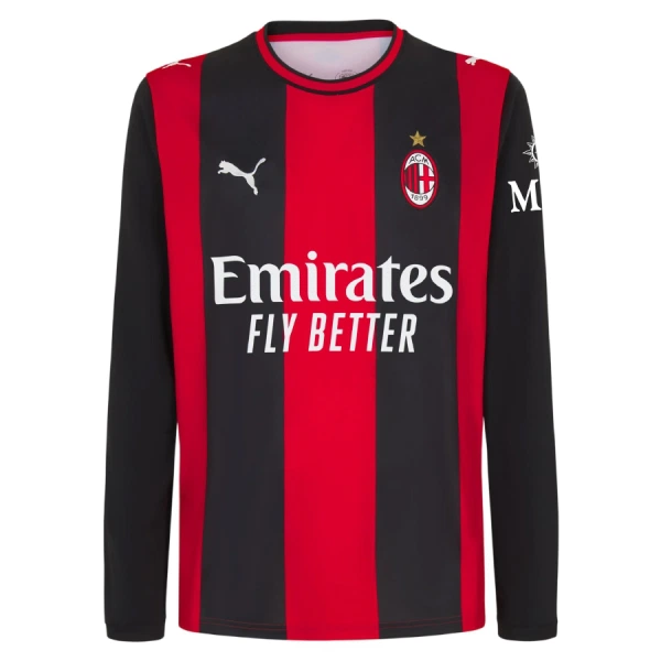 AC Milan Domácí Dres 2026/27 - Dlouhý Rukáv AC Milan Domácí Dres 2026/27 - Dlouhý Rukáv