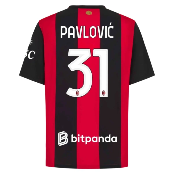 AC Milan Pavlovic 31 Domácí Dres 2026/27 AC Milan Pavlovic 31 Domácí Dres 2026/27