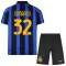 Inter Milán Federico Dimarco 32 Dětský Domácí Dres 2026/27