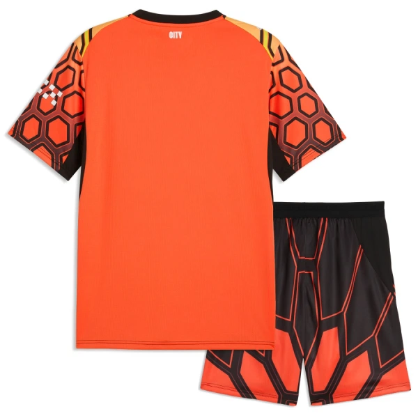 Manchester City Dětský Třetí Brankářské Dres 2026/27 Oranžová