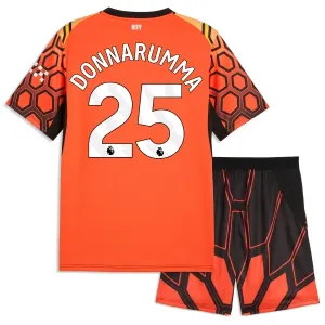 Manchester City Gianluigi Donnarumma 25 Dětský Třetí Brankářské Dres 2026/27 Oranžová