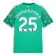Manchester City Gianluigi Donnarumma 25 Domácí Brankářské Dres 2026/27 Zelená Manchester City Gianluigi Donnarumma 25 Domácí Brankářské Dres 2026/27 Zelená