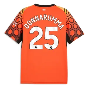 Manchester City Gianluigi Donnarumma 25 Třetí Brankářské Dres 2026/27 Oranžová