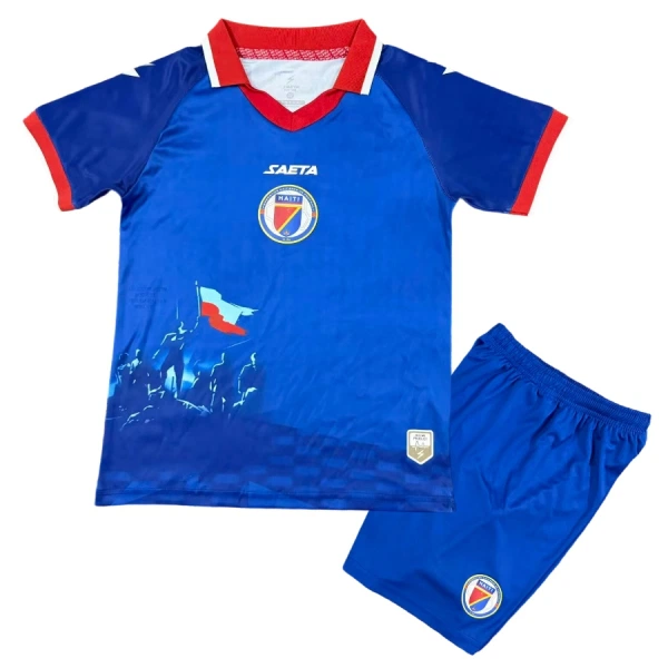 Haiti Dětský Domácí Dres MS 2026 Haiti Dětský Domácí Dres MS 2026