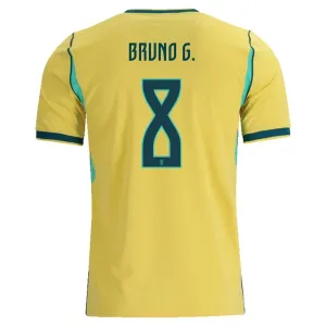 Brazílie Bruno Guimaraes 8 Domácí Dres MS 2026