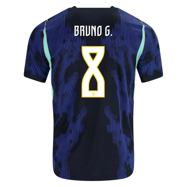 Brazílie Bruno Guimaraes 8 Venkovní Dres MS 2026 Brazílie Bruno Guimaraes 8 Venkovní Dres MS 2026