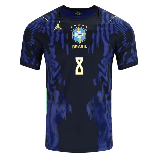 Brazílie Bruno Guimaraes 8 Venkovní Dres MS 2026