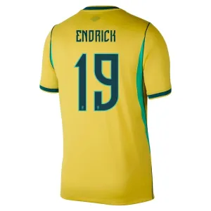 Brazílie Endrick 19 Domácí Dres MS 2026