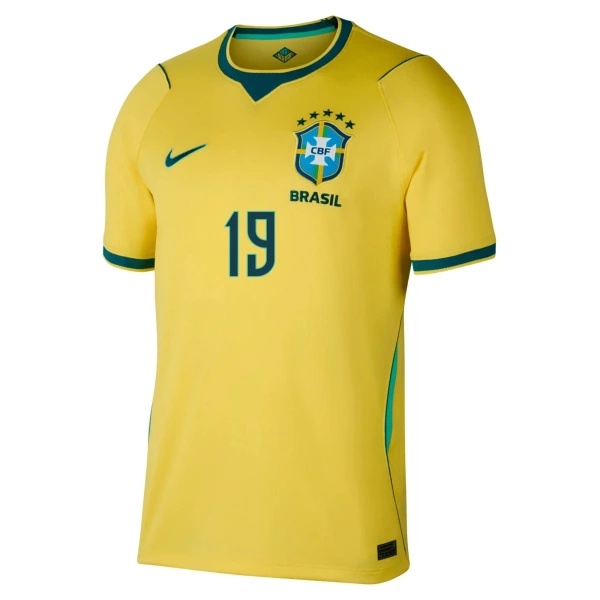 Brazílie Endrick 19 Domácí Dres MS 2026