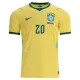 Brazílie Estêvão 20 Domácí Dres MS 2026