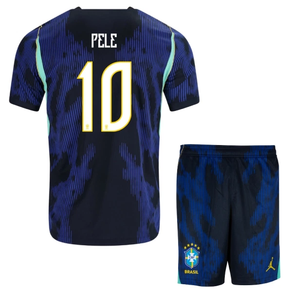 Brazílie Pele 10 Dětský Venkovní Dres MS 2026