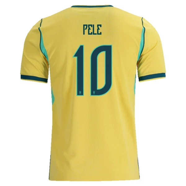 Brazílie Pele 10 Domácí Dres MS 2026 Brazílie Pele 10 Domácí Dres MS 2026