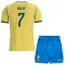 Brazílie Vinicius Junior 7 Dětský Domácí Dres MS 2026