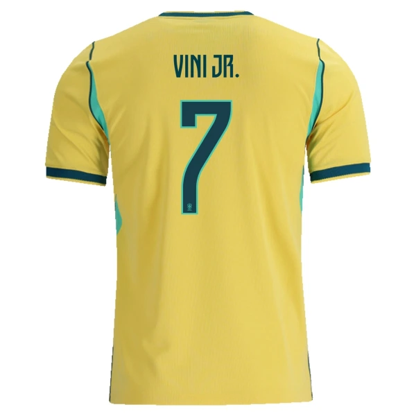 Brazílie Vinicius Junior 7 Domácí Dres MS 2026 Brazílie Vinicius Junior 7 Domácí Dres MS 2026