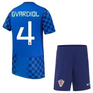 Chorvatsko Josko Gvardiol 4 Dětský Venkovní Dres MS 2026
