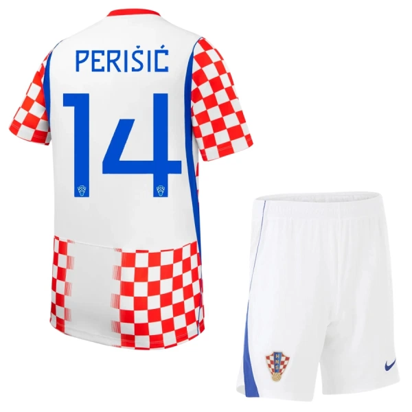 Chorvatsko Perisic 14 Dětský Domácí Dres MS 2026 Chorvatsko Perisic 14 Dětský Domácí Dres MS 2026