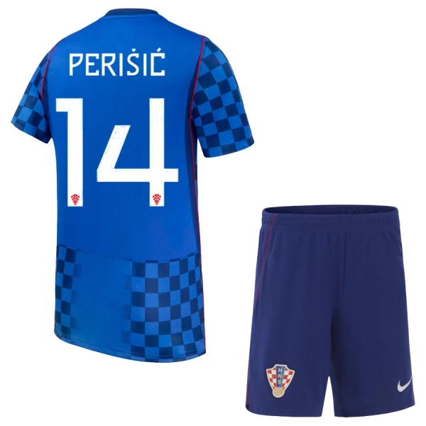 Chorvatsko Perisic 14 Dětský Venkovní Dres MS 2026 Chorvatsko Perisic 14 Dětský Venkovní Dres MS 2026