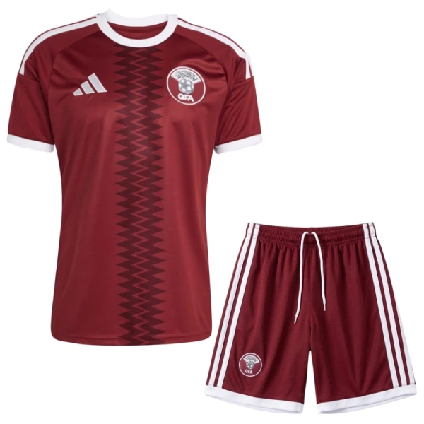 Katar Dětský Domácí Dres MS 2026 Katar Dětský Domácí Dres MS 2026