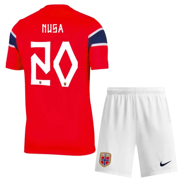 Norsko Nusa 20 Dětský Domácí Dres MS 2026