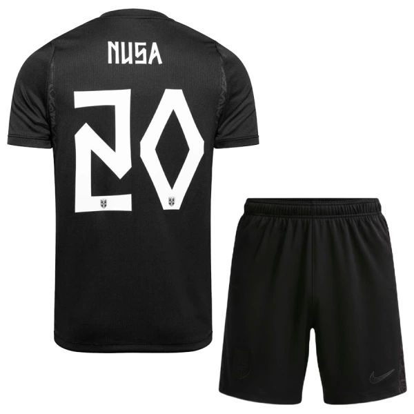 Norsko Nusa 20 Dětský Venkovní Dres MS 2026 Norsko Nusa 20 Dětský Venkovní Dres MS 2026