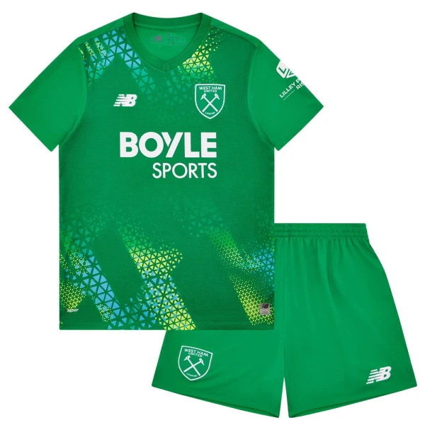 West Ham United Dětský Domácí Brankářské Dres 2026/27 West Ham United Dětský Domácí Brankářské Dres 2026/27