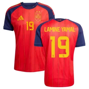 Španělsko 2 Stars Lamine Yamal 19 Domácí Dres MS 2026