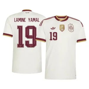 Španělsko 2 Stars Lamine Yamal 19 Venkovní Dres MS 2026