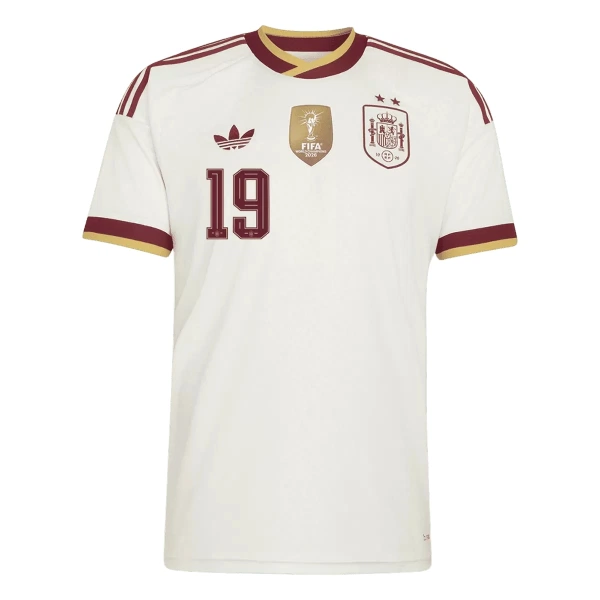 Španělsko 2 Stars Lamine Yamal 19 Venkovní Dres MS 2026