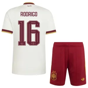 Španělsko 2 Stars Rodrigo 16 Dětský Venkovní Dres MS 2026