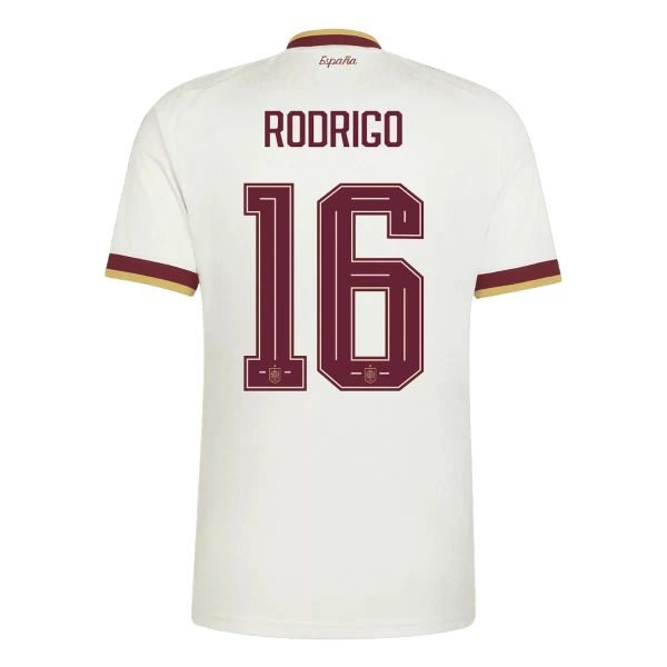 Španělsko 2 Stars Rodrigo 16 Dětský Venkovní Dres MS 2026