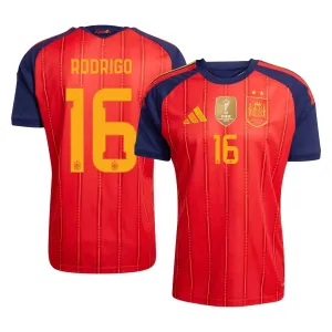 Španělsko 2 Stars Rodrigo 16 Domácí Dres MS 2026