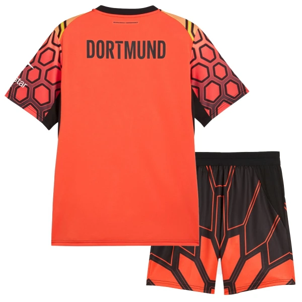 Borussia Dortmund Dětský Domácí Brankářské Dres 2026/27 Oranžová