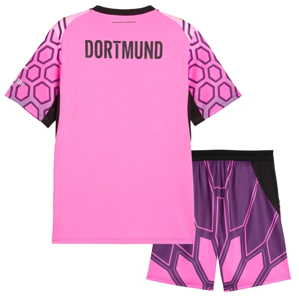 Borussia Dortmund Dětský Venkovní Brankářské Dres 2026/27 Růžová