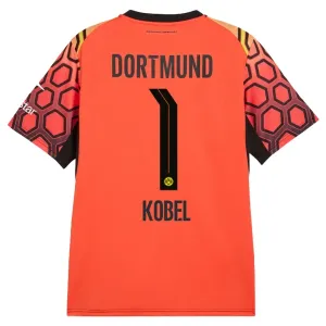 Borussia Dortmund Gregor Kobel 1 Domácí Brankářské Dres 2026/27 Oranžová