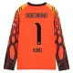 Borussia Dortmund Gregor Kobel 1 Domácí Brankářské Dres 2026/27 Oranžová - Dlouhý Rukáv Borussia Dortmund Gregor Kobel 1 Domácí Brankářské Dres 2026/27 Oranžová - Dlouhý Rukáv
